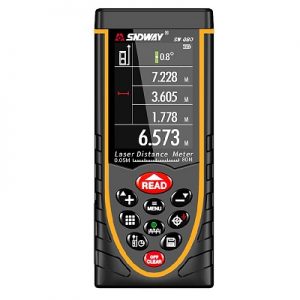 Máy Đo Khoảng Cách Laser SNDWAY SW-Q80 (có Camera) đo 80m