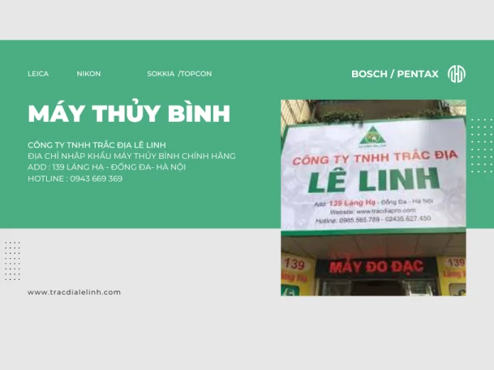 máy thủy bình trắc địa lê linh