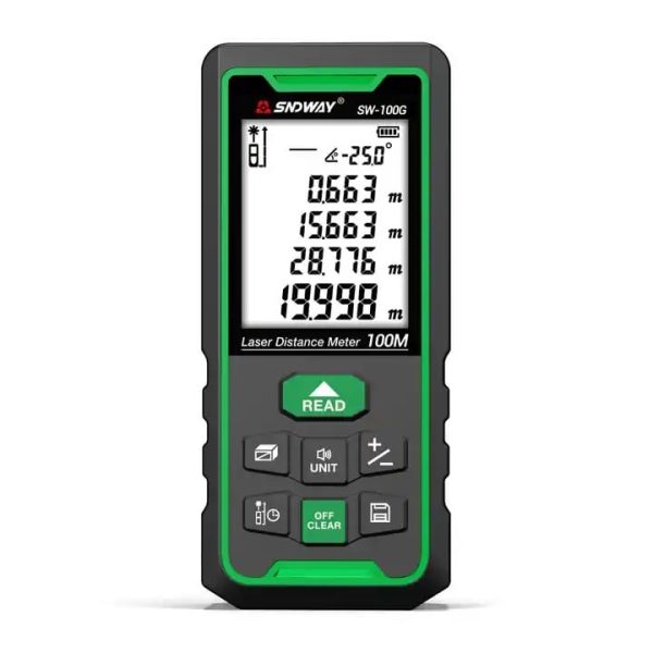 Thước đo khoảng cách laser SNDway SW-100G