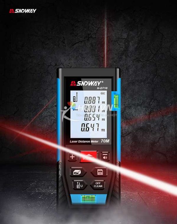 thước đo laser tia đỏ 70m