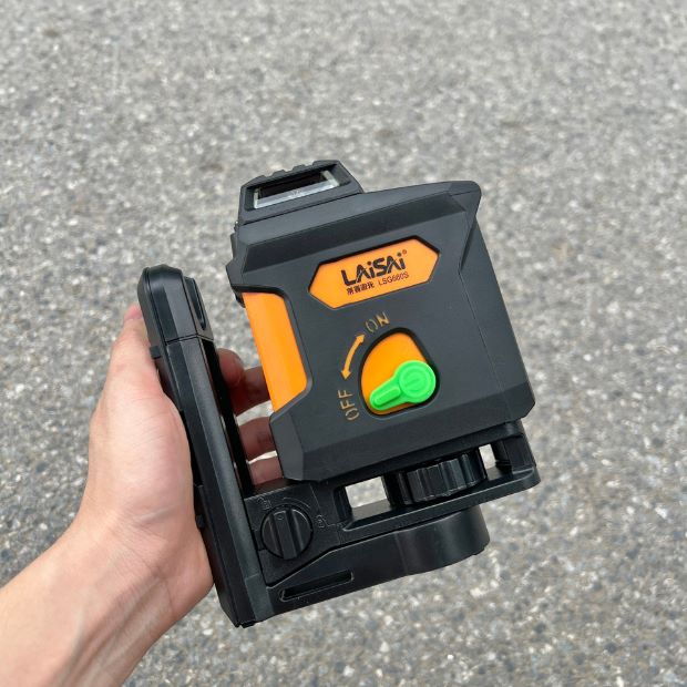 Máy cân bằng laser laisai treo tường 5 tia xanh, laisai LSG660S