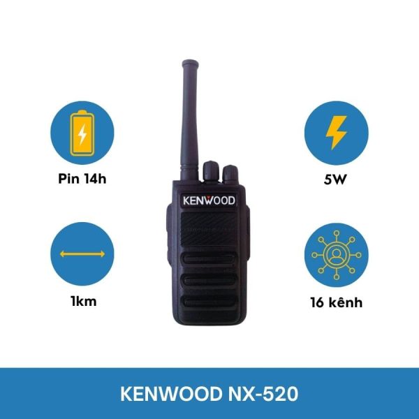 Bộ đàm Kenwood NX-520